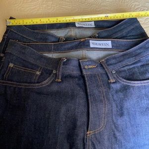 Two pair Gustin Raw California jeans 33